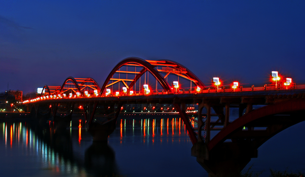 柳州文惠大桥 - 桥梁工程 - 888集团电子游戏