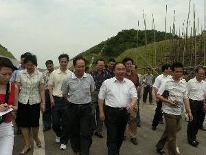 江西省委常委、常务副省长凌成兴一行视察醴潭高速公路项目 - 企业要闻 - 888集团电子游戏