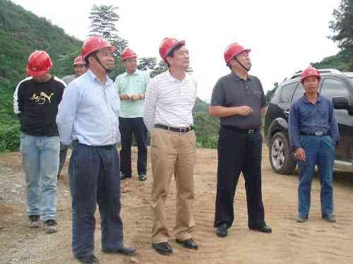 贵州省省委常委、贵阳市委书记李军，，，，自治区交通厅副厅长廖小波莅临贵阳六标视察指导事情 - 企业要闻 - 888集团电子游戏