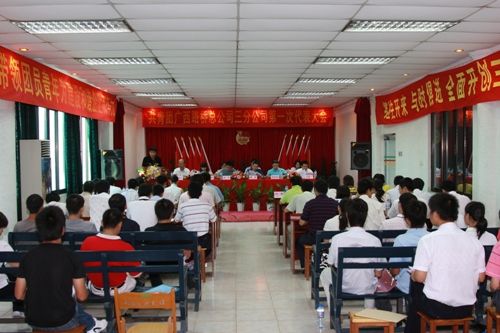 共青团广西888集团电子游戏总公司三分公司第一次团代会盛大召开 - 企业要闻 - 888集团电子游戏