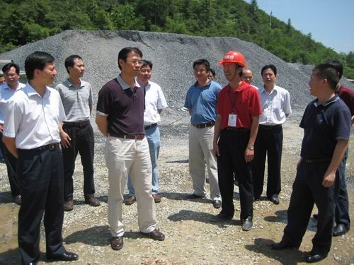 自治区交通厅副厅长梁毅一行深入三从路1、2标视察指导事情 - 企业要闻 - 888集团电子游戏