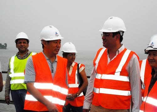 厄瓜多尔公共工程部部长新年首访巴巴奥约河大桥 - 企业要闻 - 888集团电子游戏