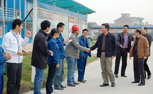 广西交通运输厅副厅长李小林到曹娥江袍江大桥视察 - 企业要闻 - 888集团电子游戏