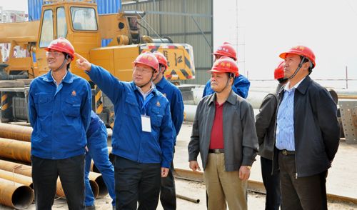 区交通运输厅纪检组组长朱胜景到我公司泸渝片区项目检查指导事情 - 企业要闻 - 888集团电子游戏