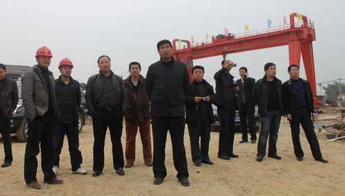 河北承唐高速公路局于凤江局长应邀到公司在建项目旅行指导 - 企业要闻 - 888集团电子游戏