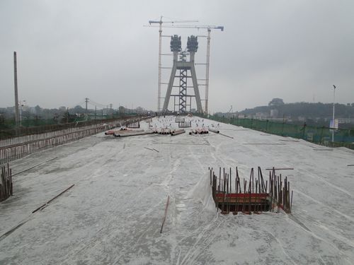 一连作业25小时再掀施工新热潮——百色市东合大桥引桥左幅混凝土浇筑顺遂完成 - 企业要闻 - 888集团电子游戏