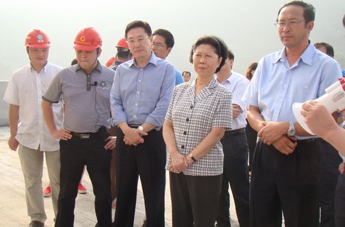 自治区副主席陈章良一行莅临宜河八标视察指导事情 - 企业要闻 - 888集团电子游戏