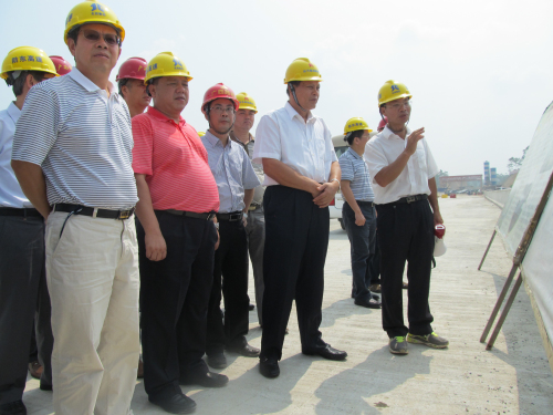 自治区副主席杨贺喜到防东1标考察调研 - 企业要闻 - 888集团电子游戏