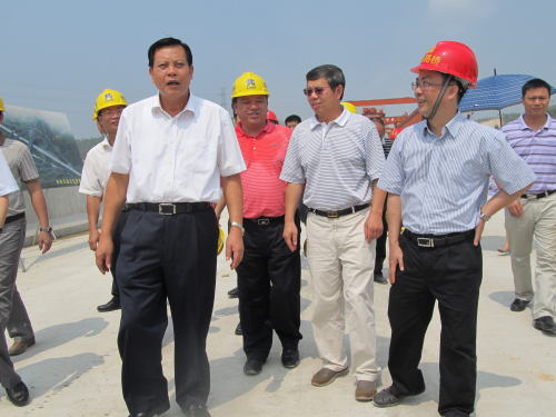 自治区副主席杨贺喜到防东1标考察调研 - 企业要闻 - 888集团电子游戏