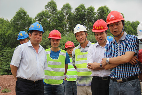 北投集团和新生长集团等向导到沿海改扩建项目调研指导事情 - 企业要闻 - 888集团电子游戏